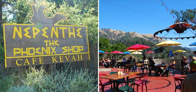 Le Café Kevah à Nepenthe