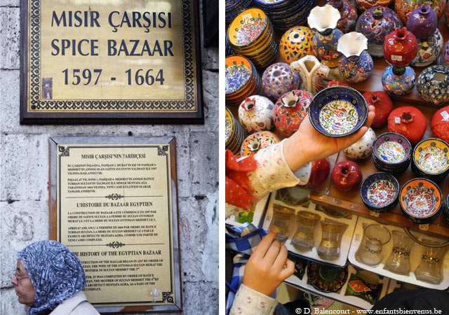 istanbul, voyage, pas cher, turquie, marché, épices, bazaar